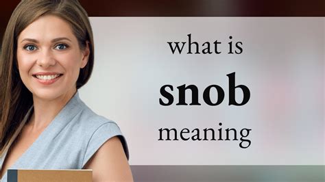 snbtob|wat betekent snob.